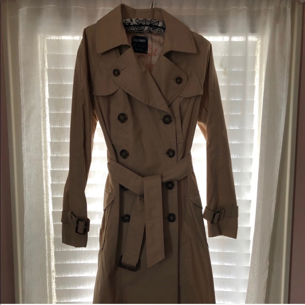 Old Navy XS Trench Coat